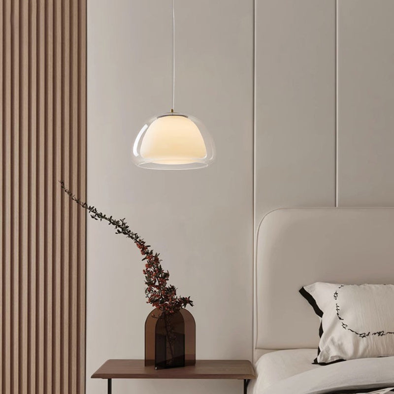 Nordic Minimalist Glass Pendant