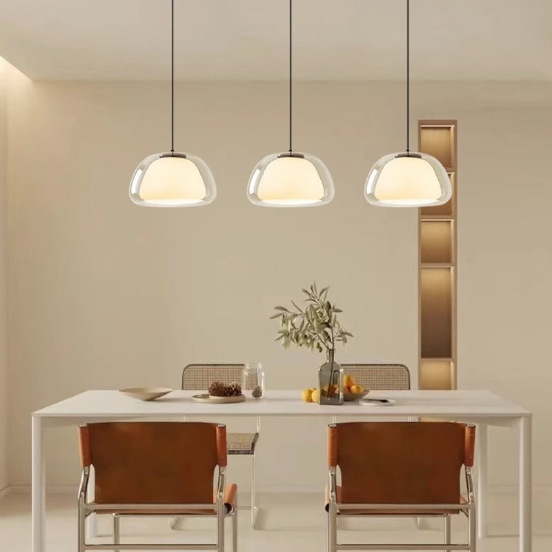 Nordic Minimalist Glass Pendant