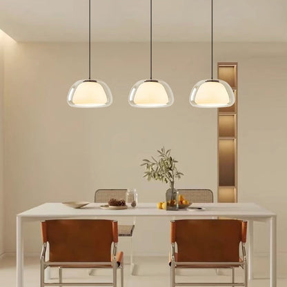 Nordic Minimalist Glass Pendant
