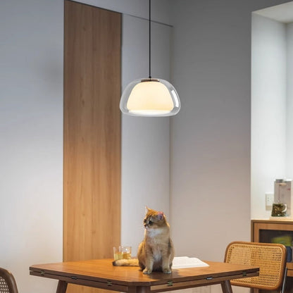 Nordic Minimalist Glass Pendant