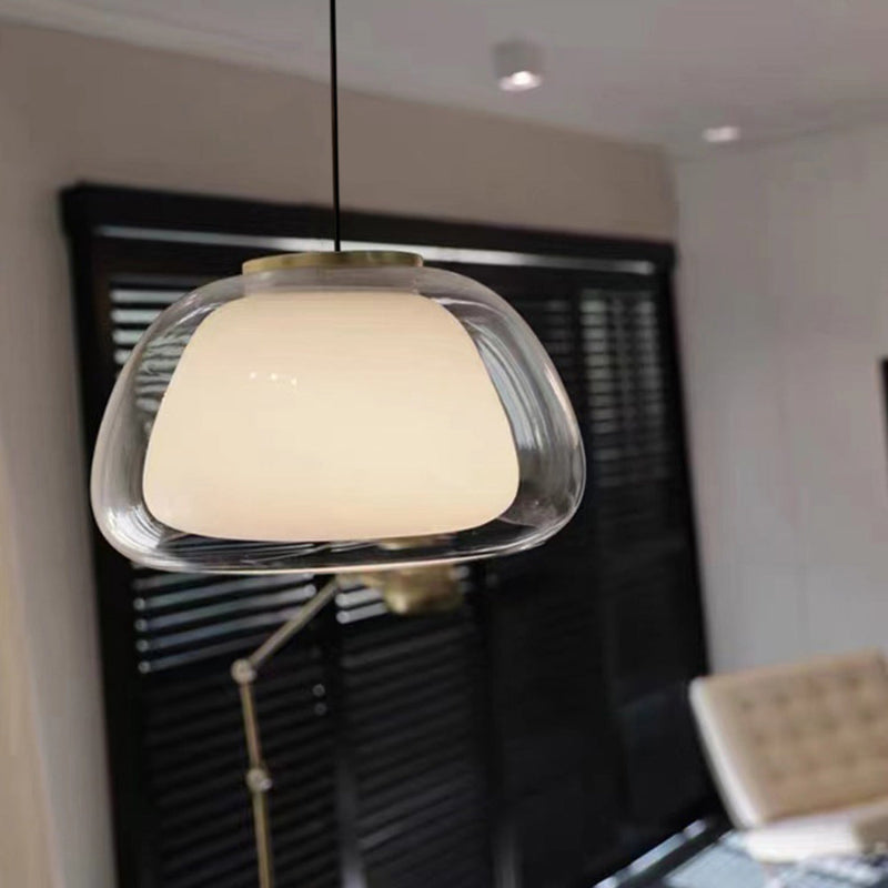Nordic Minimalist Glass Pendant