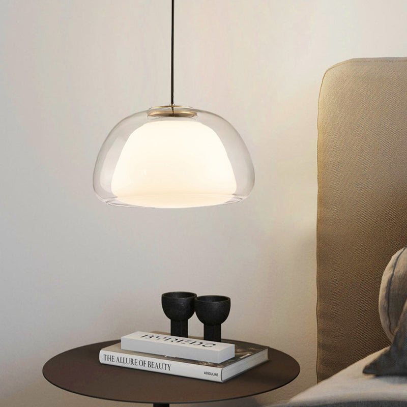 Nordic Minimalist Glass Pendant