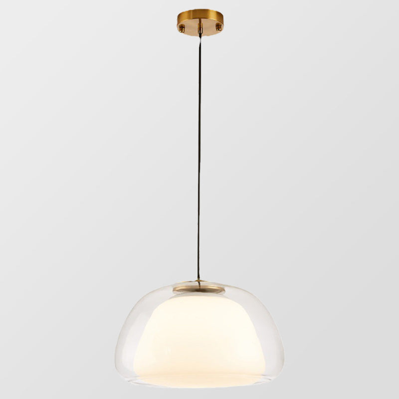 Nordic Minimalist Glass Pendant