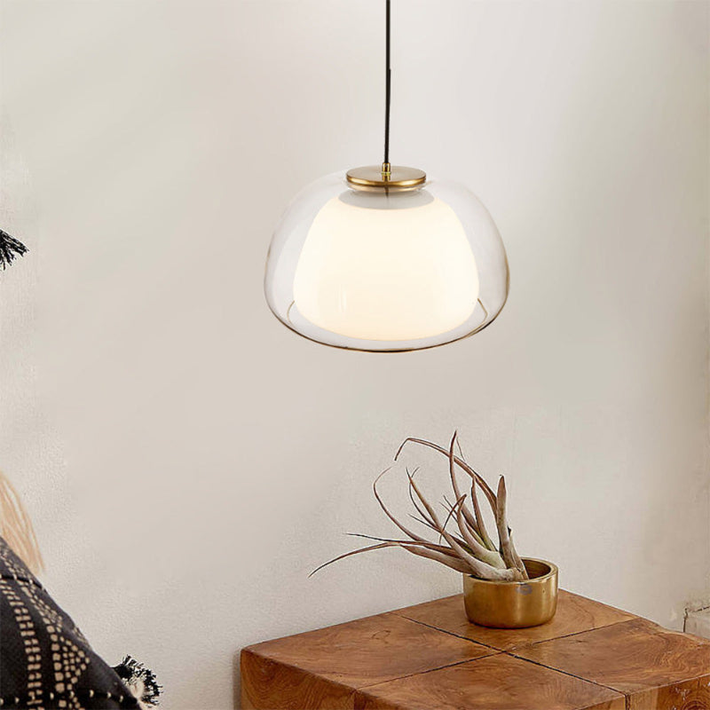 Nordic Minimalist Glass Pendant