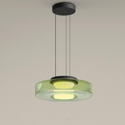 Nordic Layered Glass Island Pendant