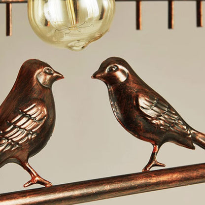 Metal Birdcage Chandelier