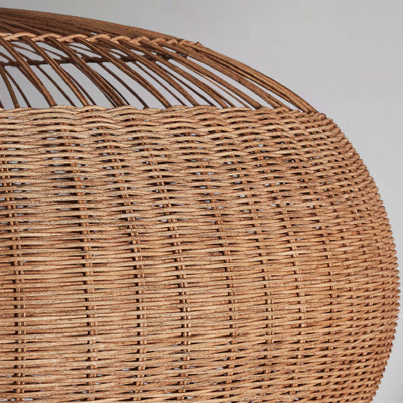 Wabi-Sabi Rattan Chandelier