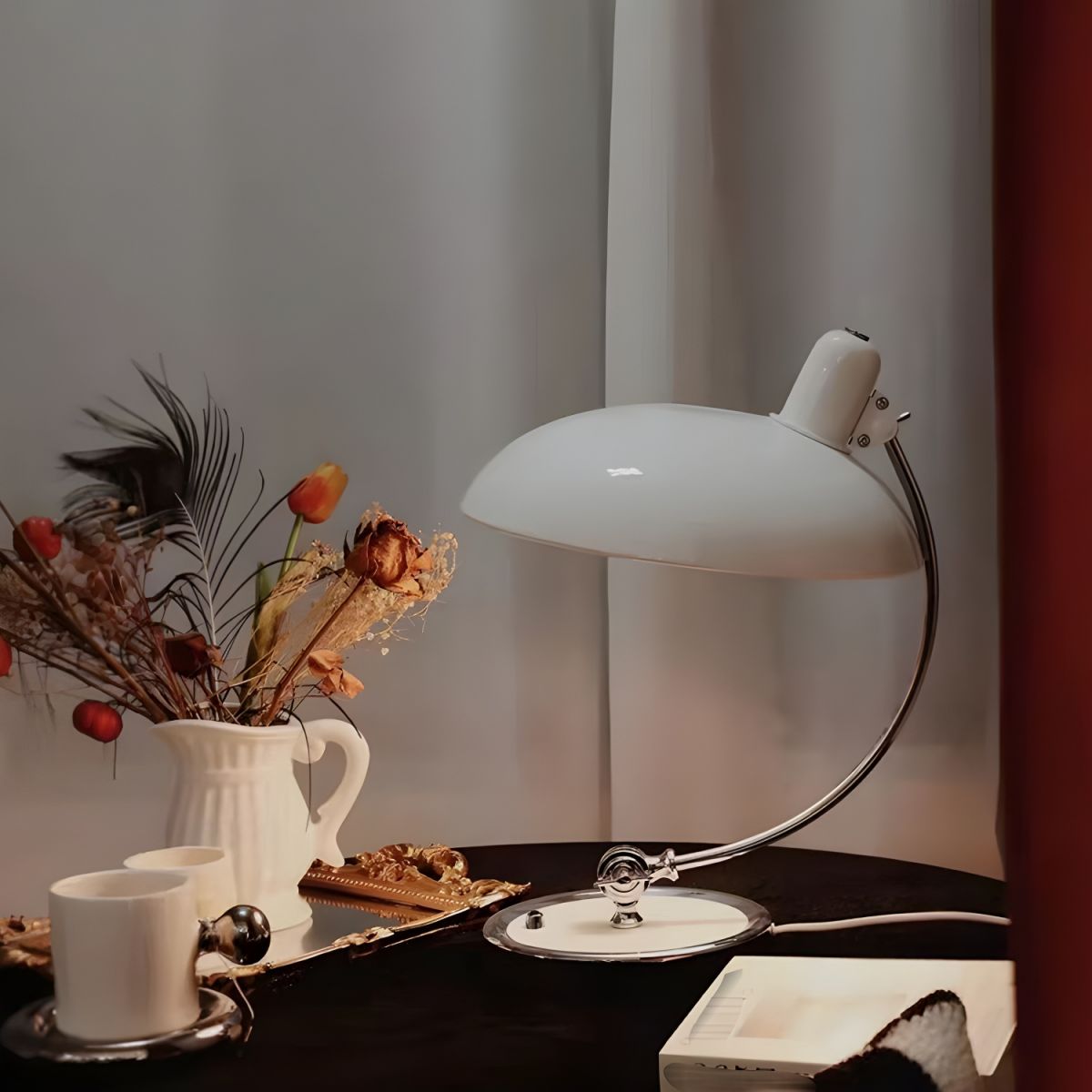 Bauhaus Gooseneck Banker's Desk Lamp