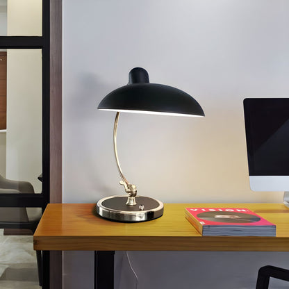 Bauhaus Gooseneck Banker's Desk Lamp