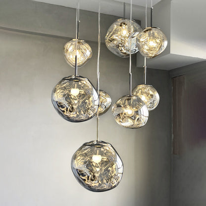 Melt Mirror Glass Pendant Light