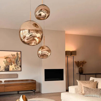 Melt Mirror Glass Pendant Light