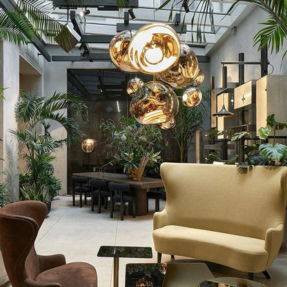 Melt Mirror Glass Pendant Light