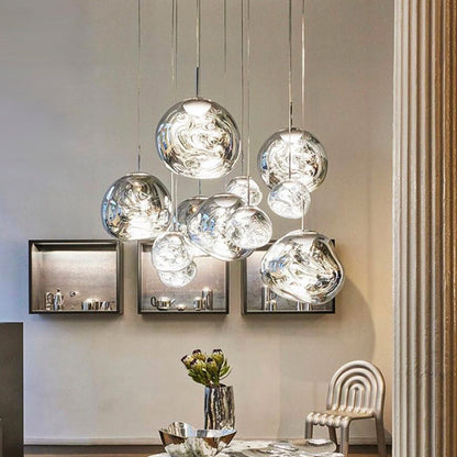 Melt Mirror Glass Pendant Light