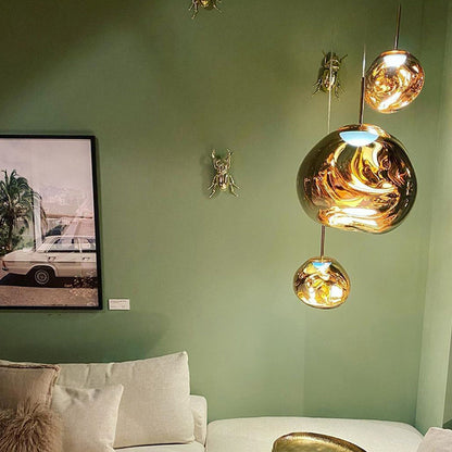 Melt Mirror Glass Pendant Light