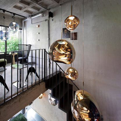 Melt Mirror Glass Pendant Light