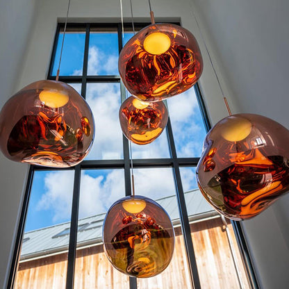Melt Mirror Glass Pendant Light