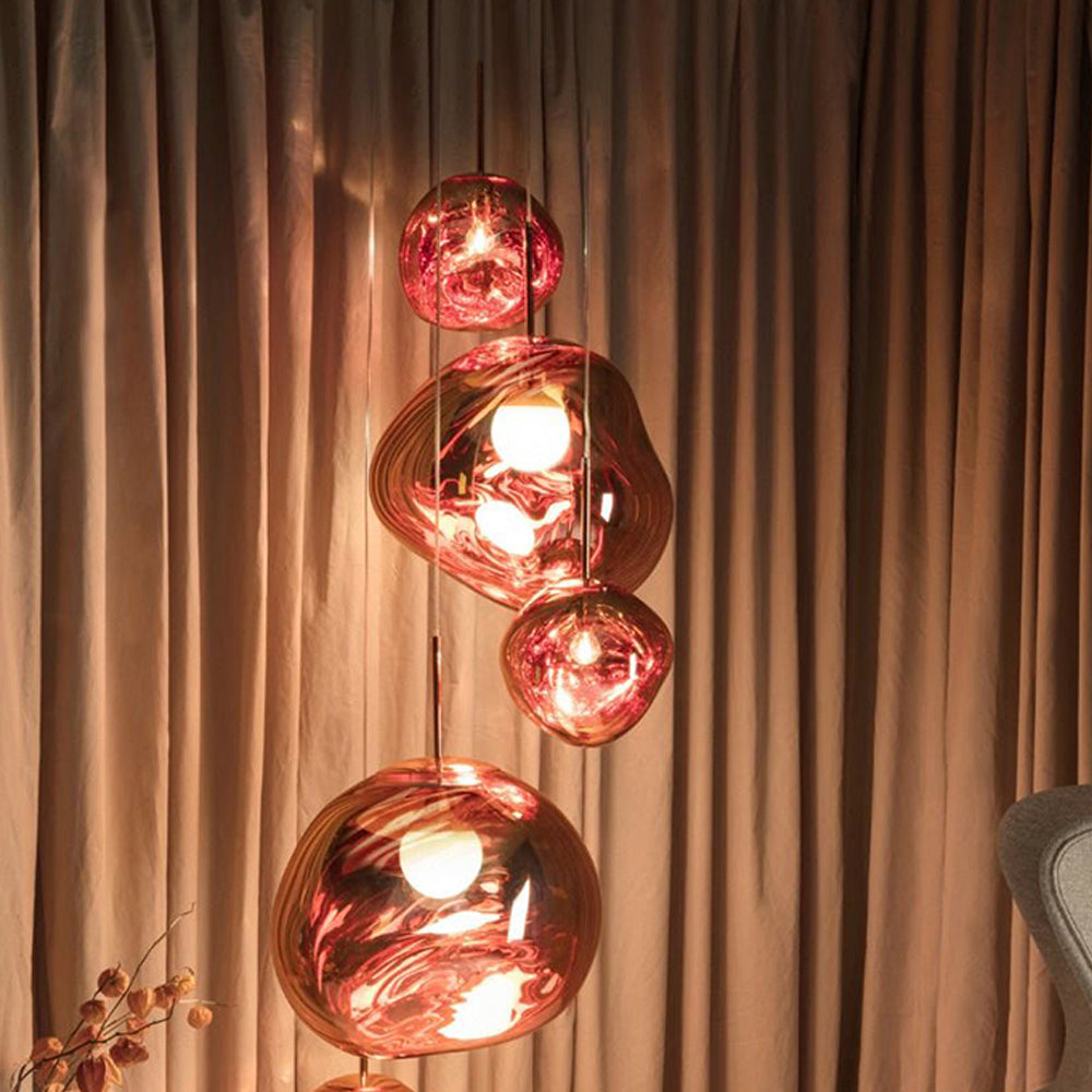 Melt Mirror Glass Pendant Light