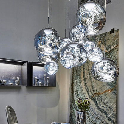 Melt Mirror Glass Pendant Light