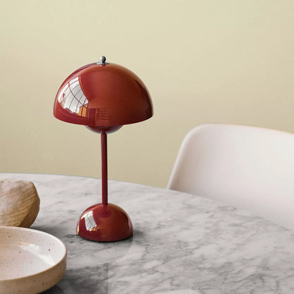 Flowerpot Style Mushroom Table Lamp