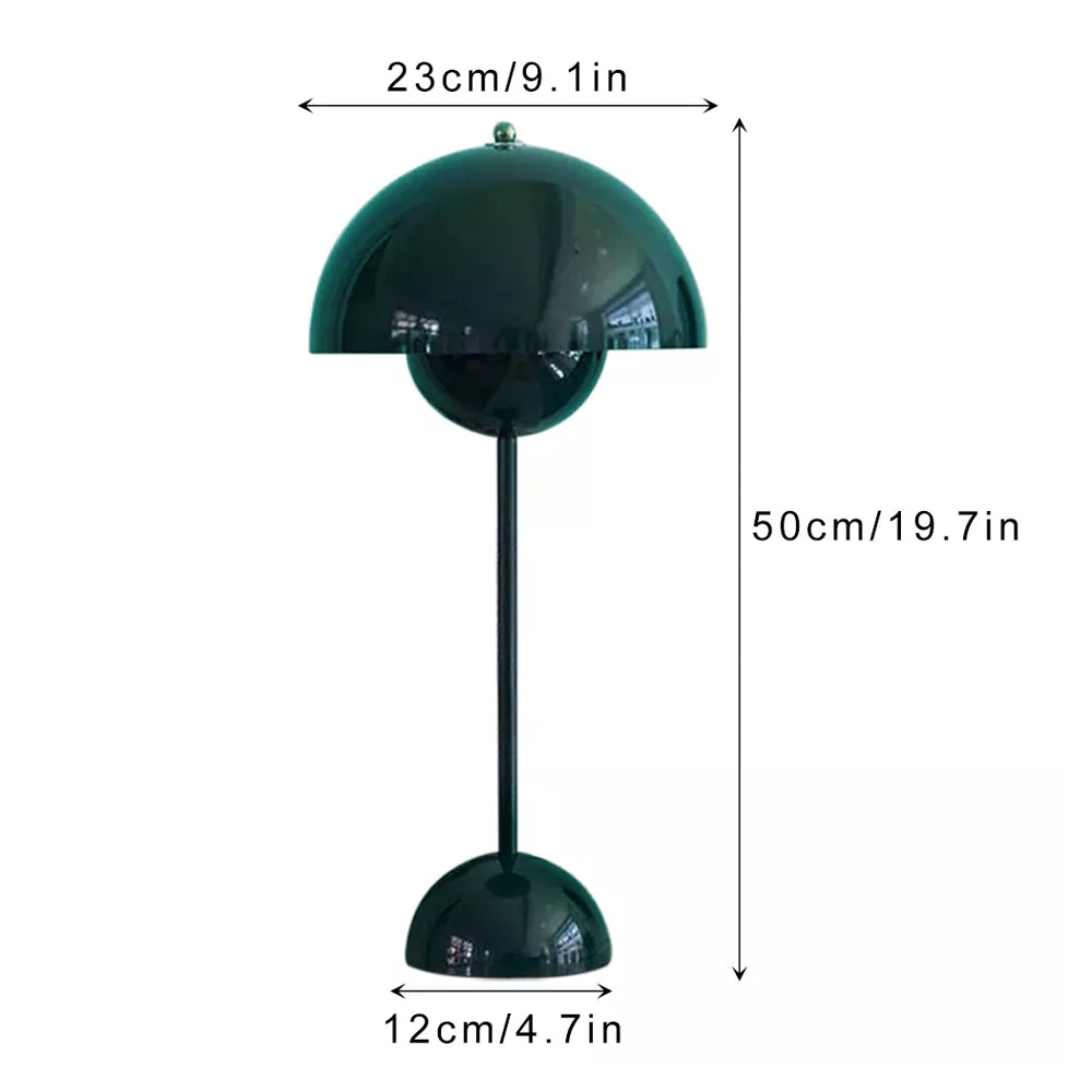 Flowerpot Style Mushroom Table Lamp