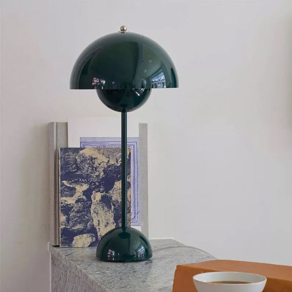 Flowerpot Style Mushroom Table Lamp