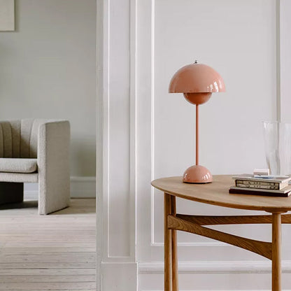 Flowerpot Style Mushroom Table Lamp