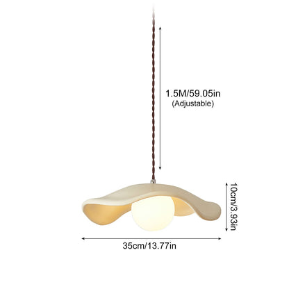 Retro Resin Dome Pendant Light