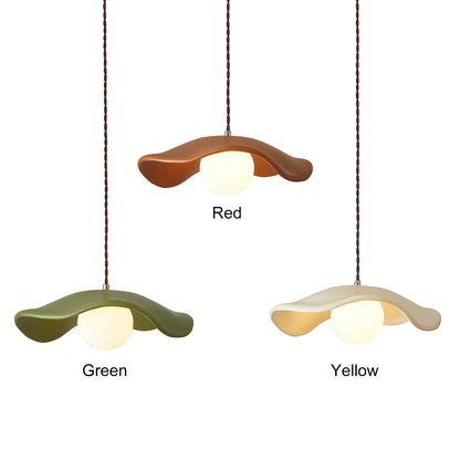 Retro Resin Dome Pendant Light