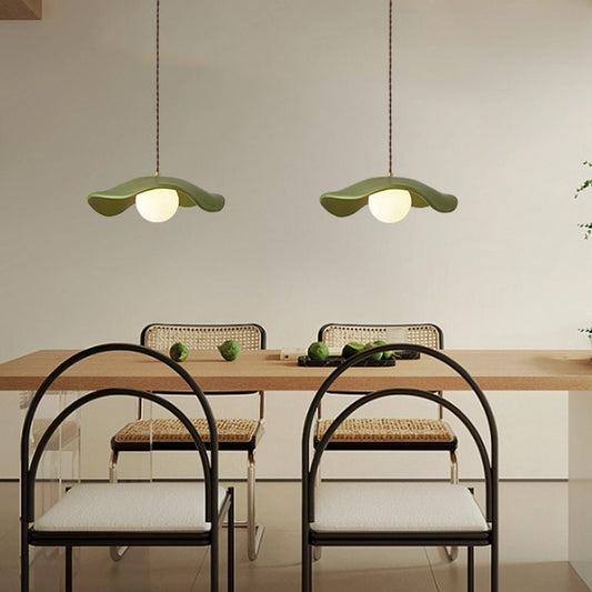 Retro Resin Dome Pendant Light