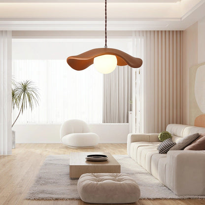 Retro Resin Dome Pendant Light