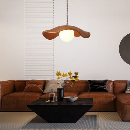 Retro Resin Dome Pendant Light