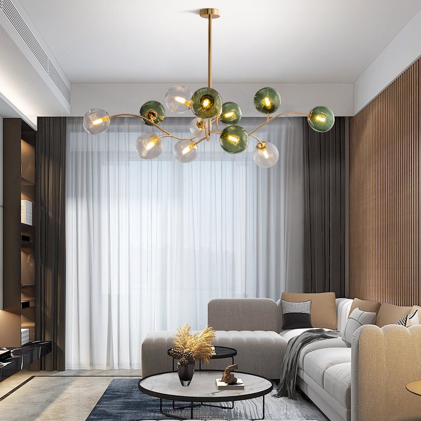 Magic Bean Molecular Branch Chandelier
