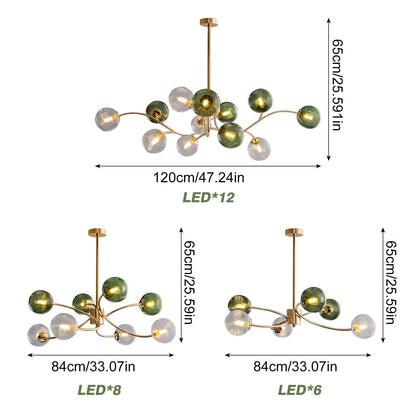 Magic Bean Molecular Branch Chandelier