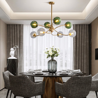 Magic Bean Molecular Branch Chandelier