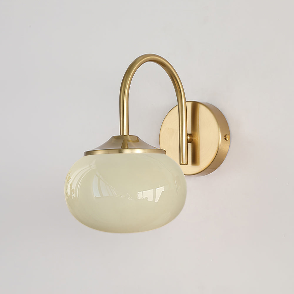 Marshmallow Glass Wall Sconce