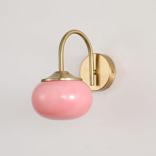 Marshmallow Glass Wall Sconce