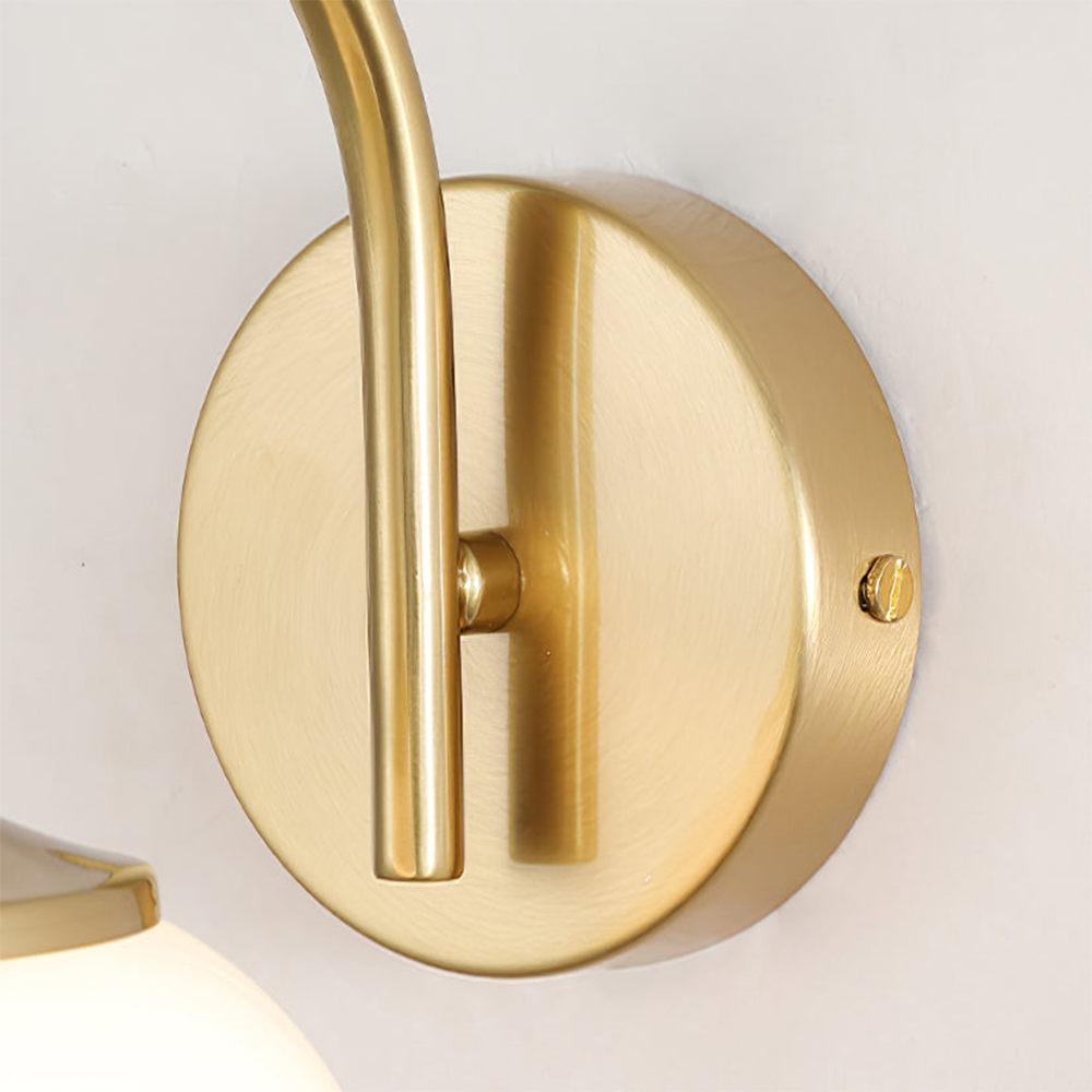 Marshmallow Glass Wall Sconce