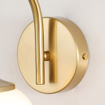 Marshmallow Glass Wall Sconce