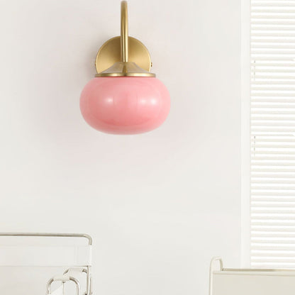 Marshmallow Glass Wall Sconce