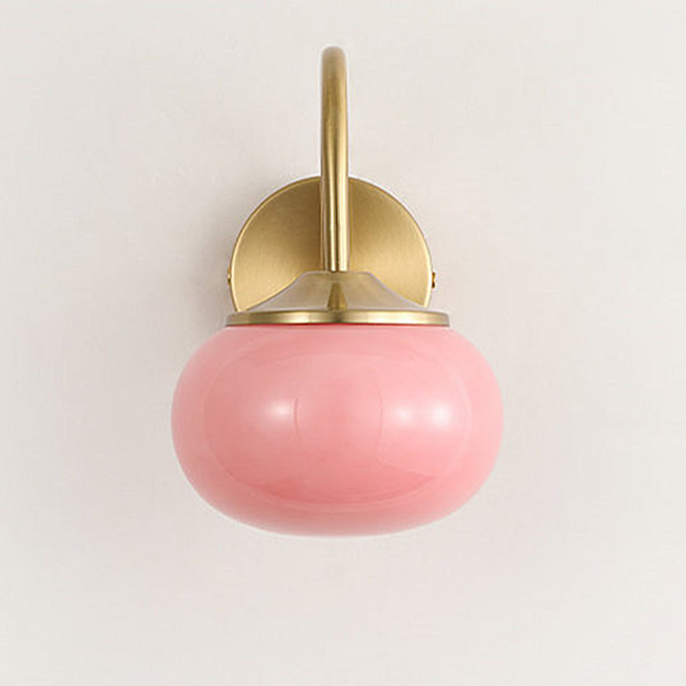 Marshmallow Glass Wall Sconce