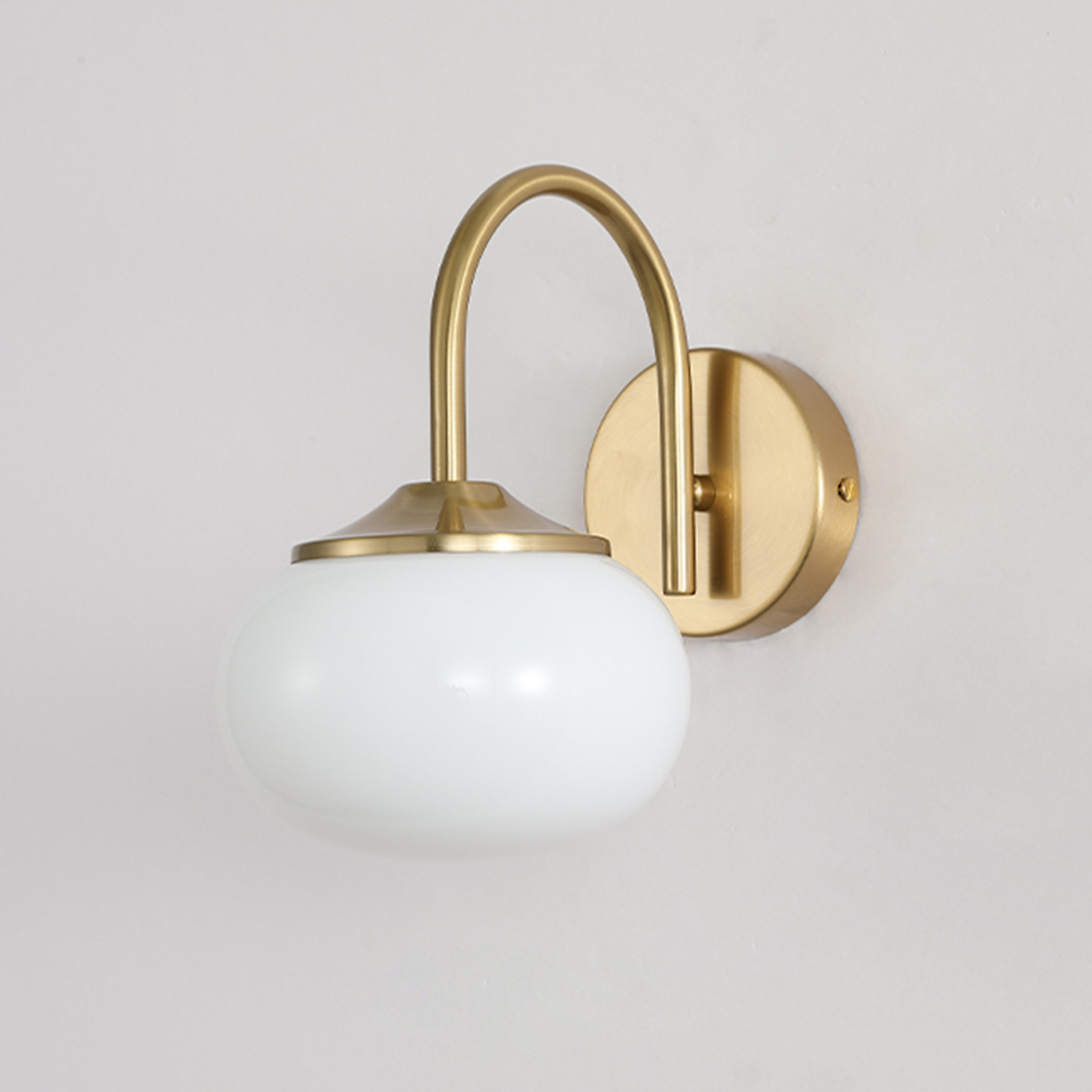 Marshmallow Glass Wall Sconce
