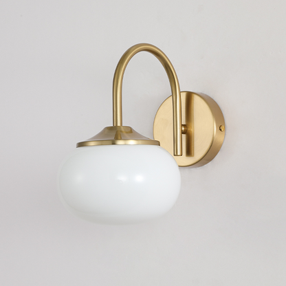 Marshmallow Glass Wall Sconce