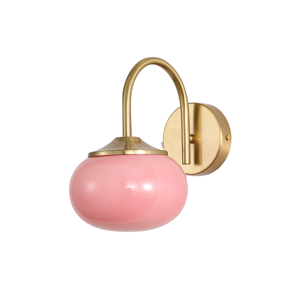 Marshmallow Glass Wall Sconce