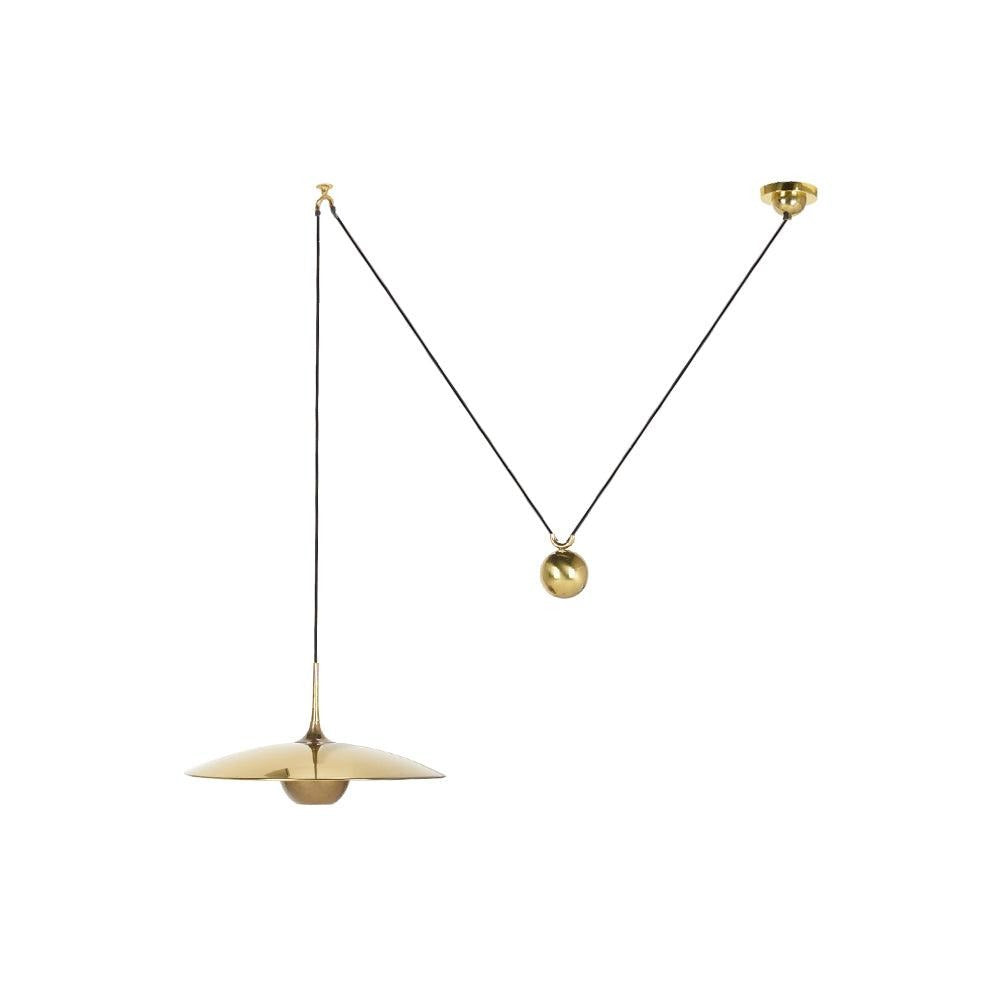 Height-Adjustable Metal Kitchen Pendant