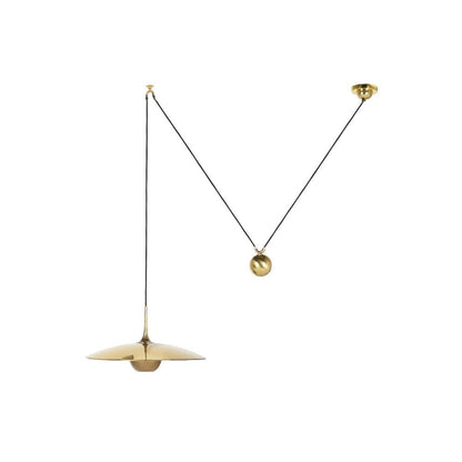Height-Adjustable Metal Kitchen Pendant