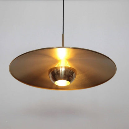 Height-Adjustable Metal Kitchen Pendant