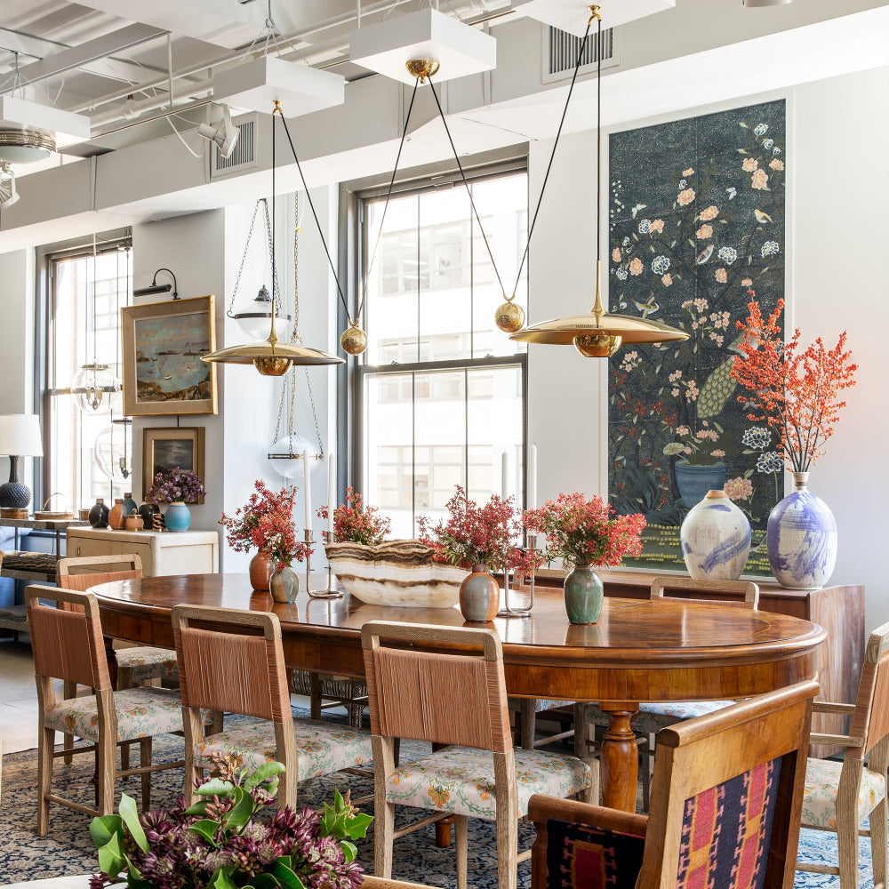 Height-Adjustable Metal Kitchen Pendant