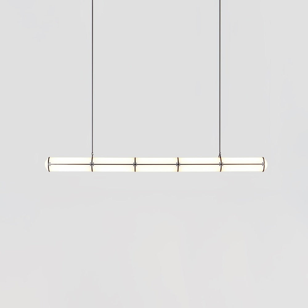 Cylindrical Linear LED Island Pendant