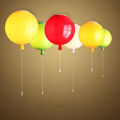 Balloon Flush Mount Ceiling Light