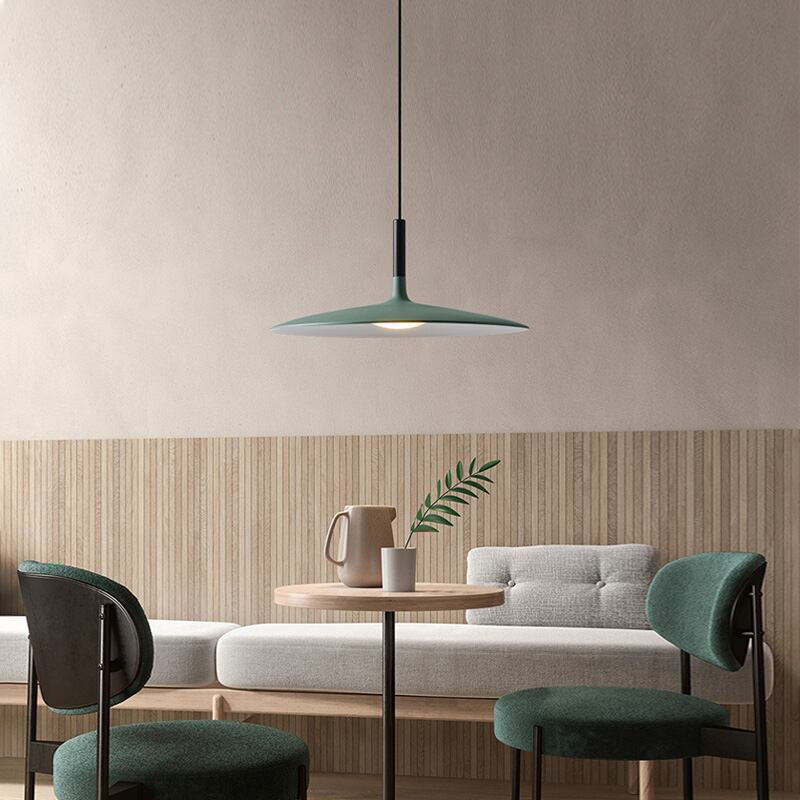 Flying Saucer Metal Pendant Light